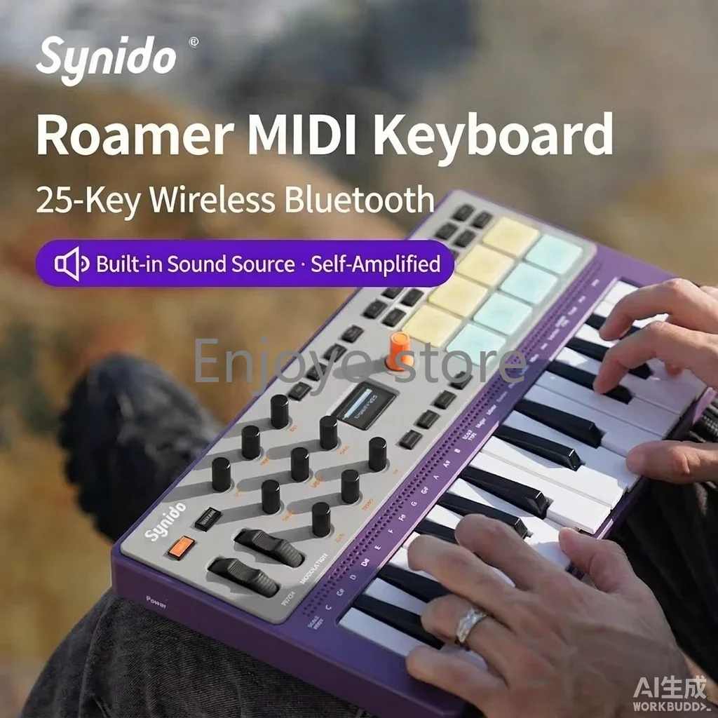 Synido TempoKEY W25 Play Wirel - Midi Controller Pad recension och pris
