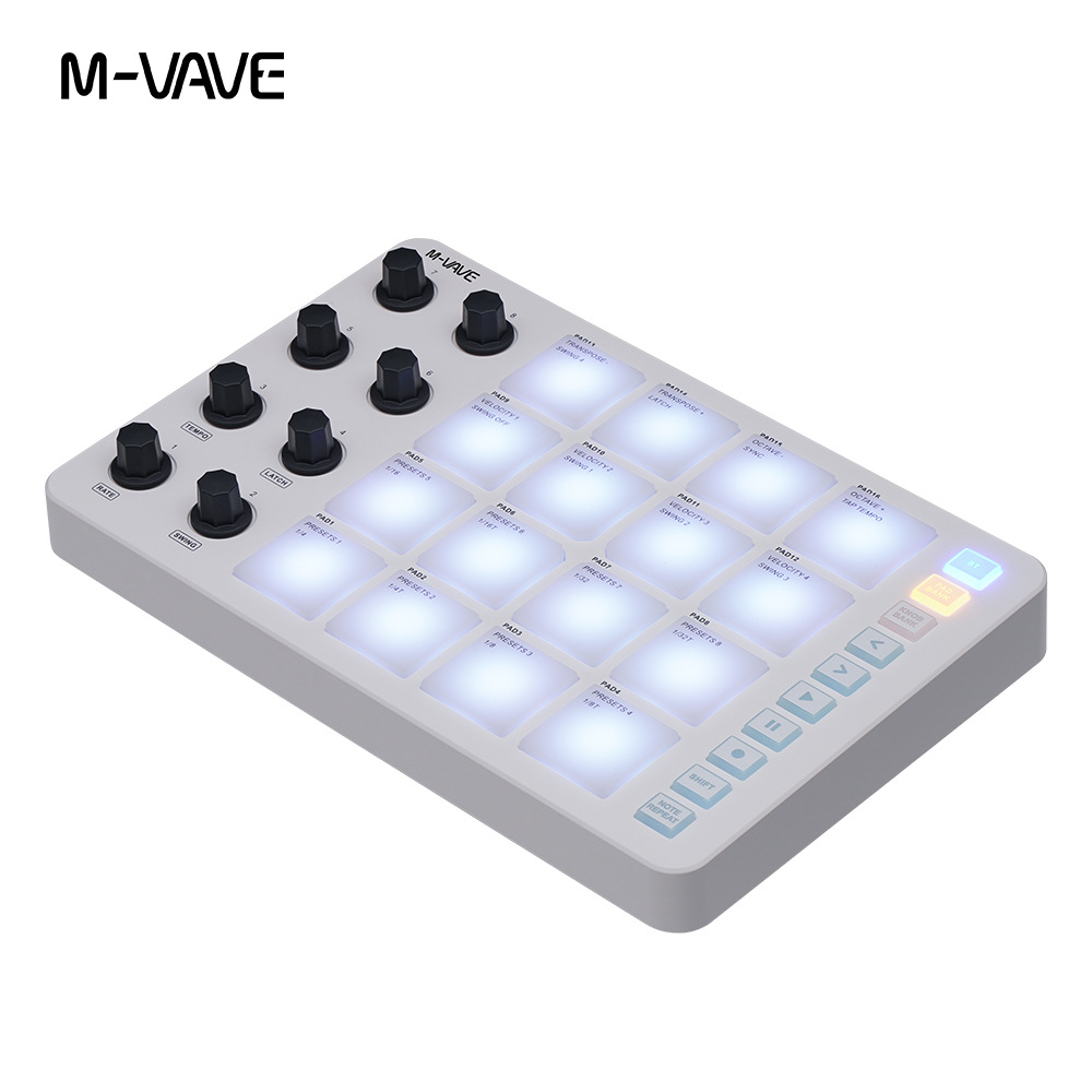 M-Vave Smc-Pad Wireless Midi P - Midi Controller Pad recension och pris