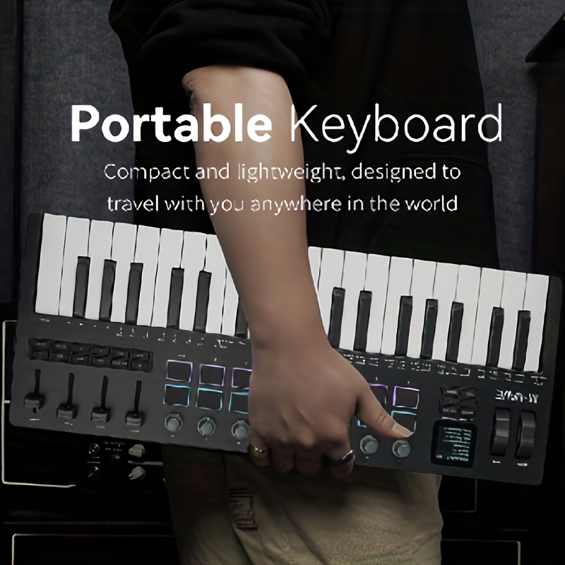 M-VAVE SMK37PRO 37 Key Bluetoo - Midi Controller Pad recension och pris