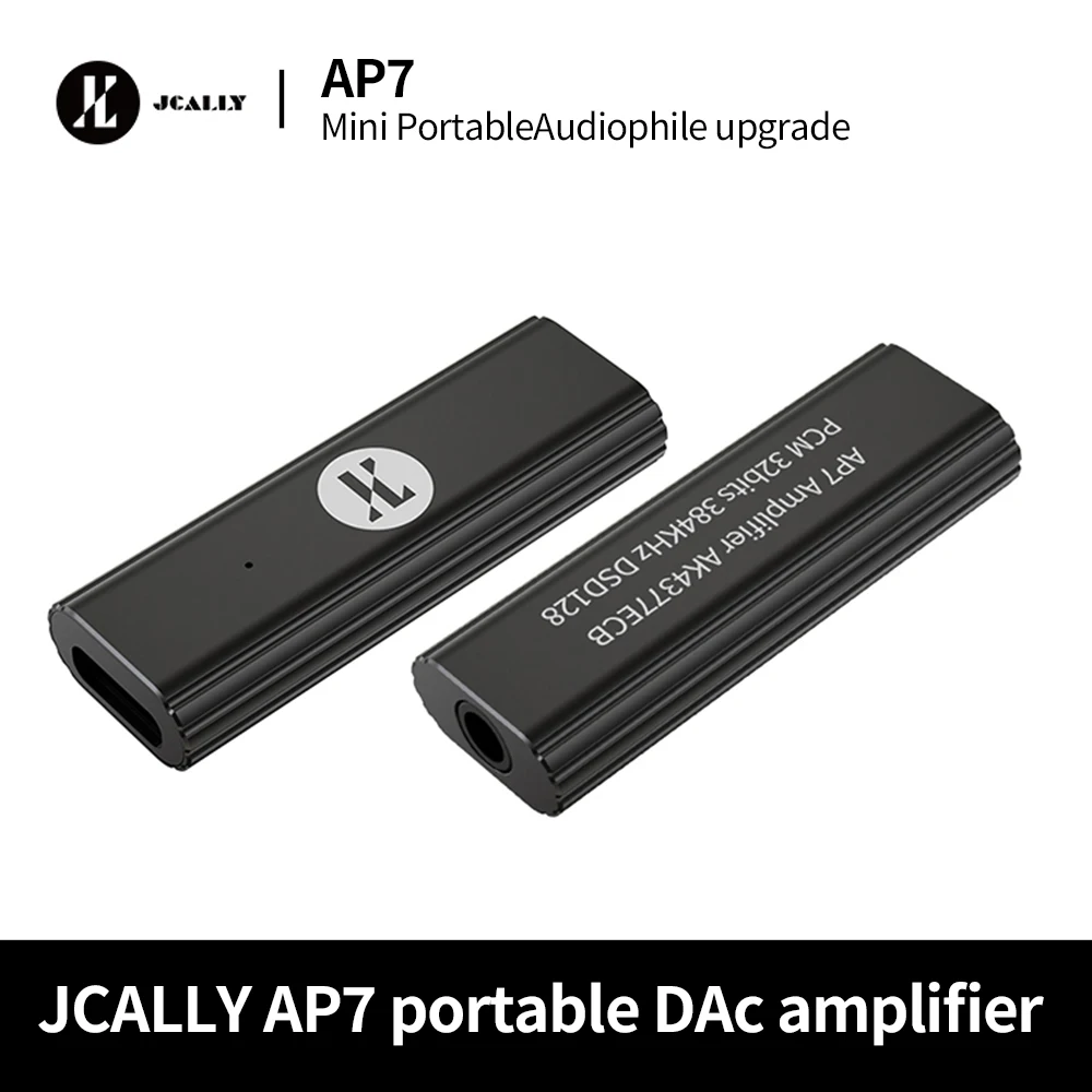 JCALLY AP7 Portable DAC Amplif - Headphone Amplifier Dac recension och pris