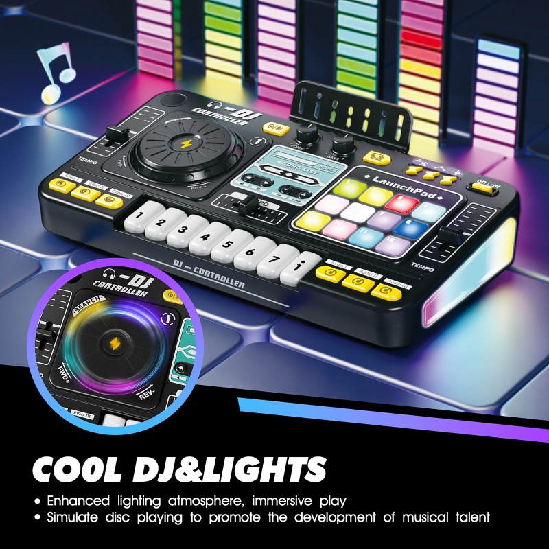 Multifunctional DJ Mixer Child - Audio Music Dj recension och pris