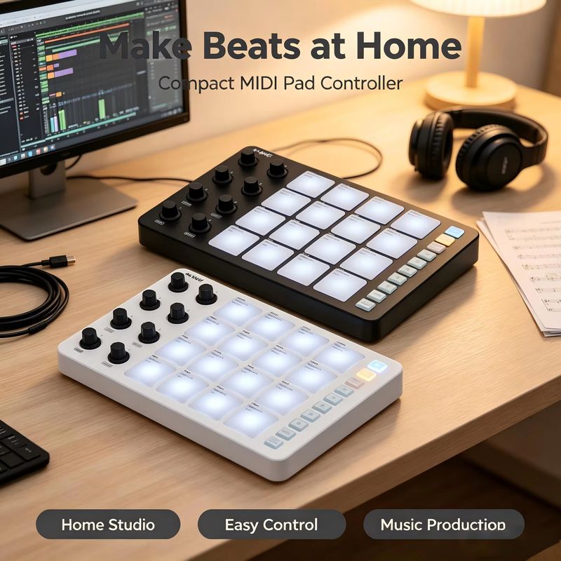 M-Vave Smc-Pad Professional-Gr - Midi Controller Pad recension och pris