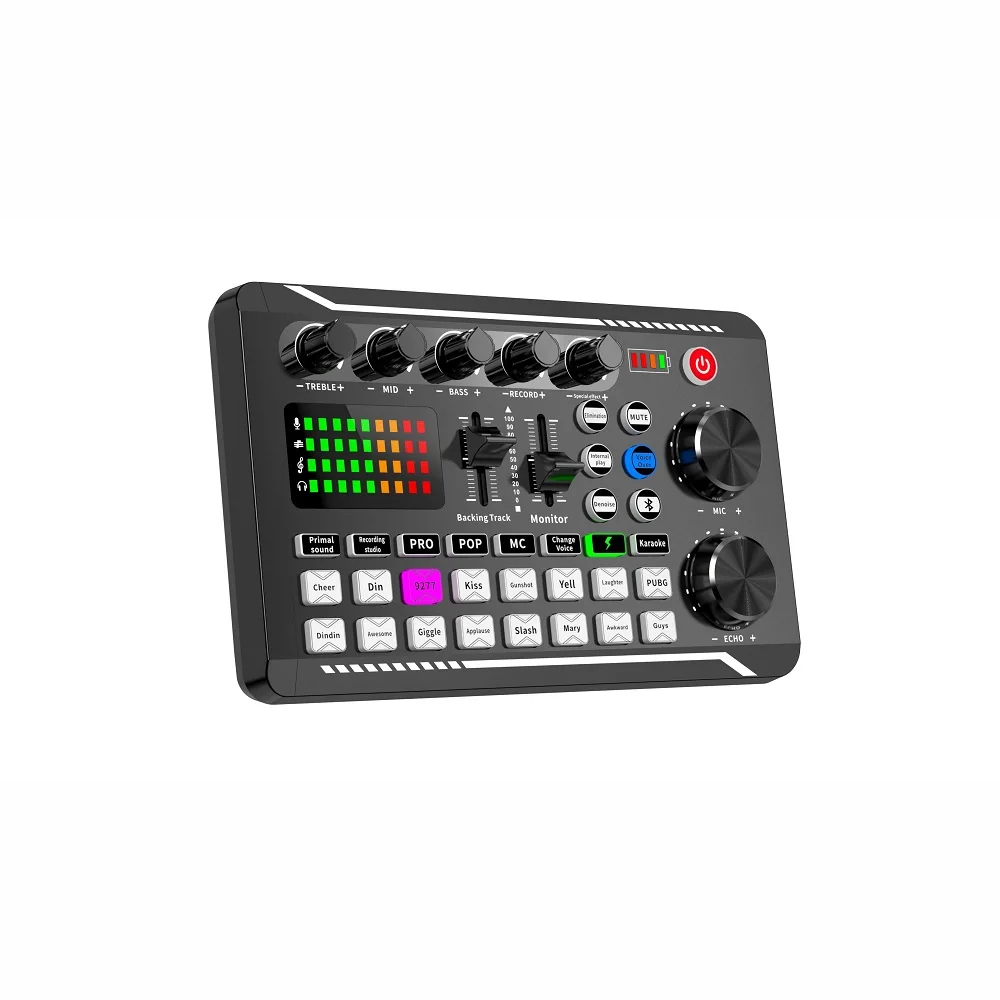 F998 Sound Card Microphone Sou - Audio Music Dj recension och pris