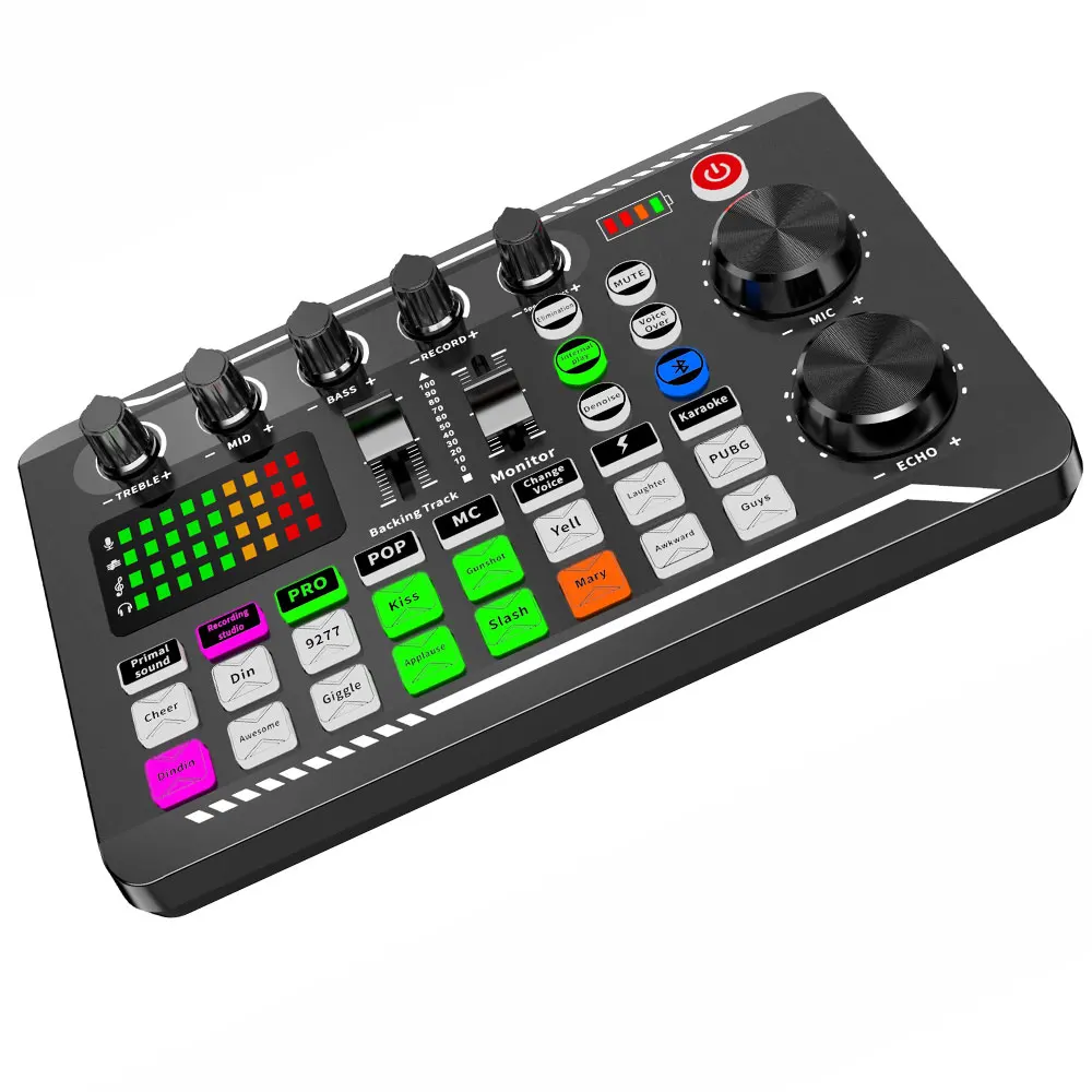 F998 Sound Card Microphone Sou - Audio Music Dj recension och pris