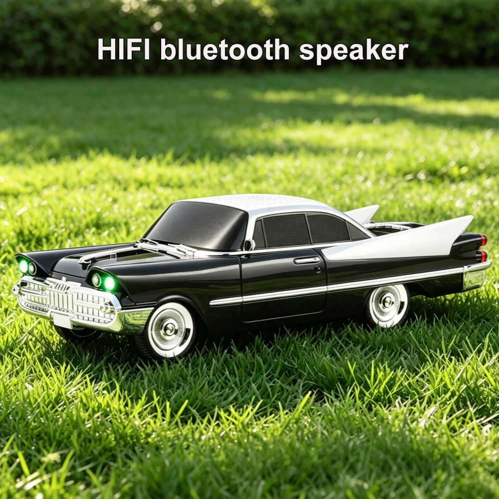 Retro Classic Car Model Blueto - Audio Music Spotify recension och pris