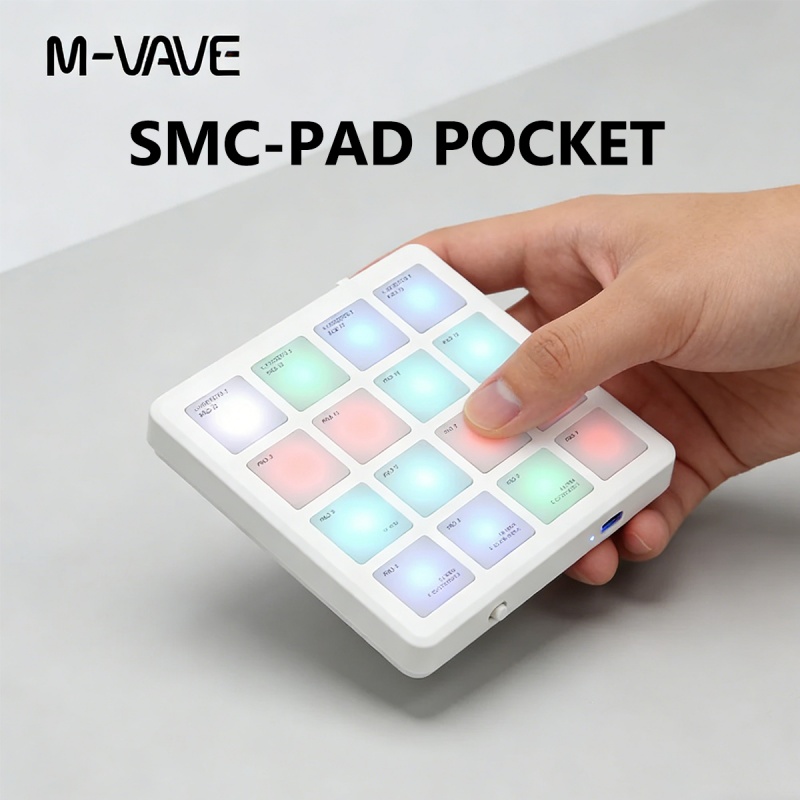 M-Vave Smc-Pad Pocket Handheld - Midi Controller Pad recension och pris