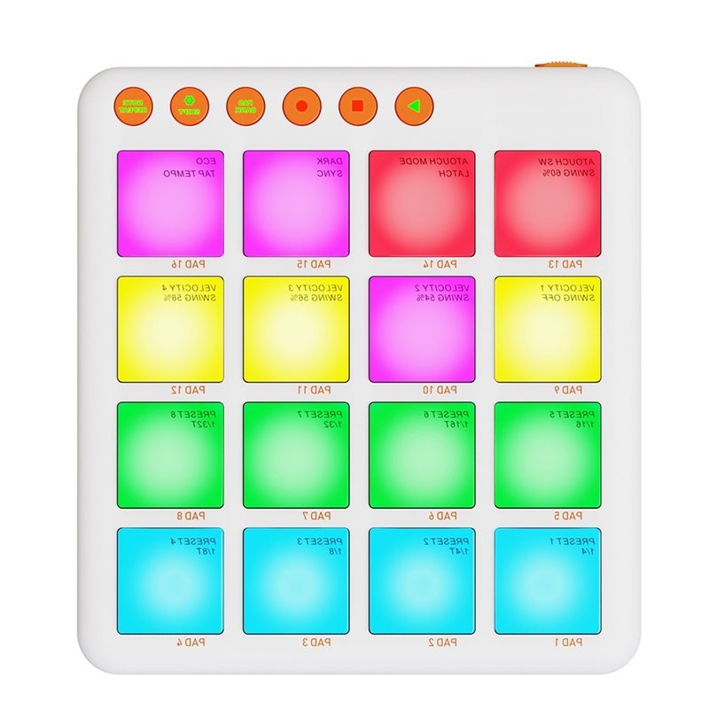 NEWABKG MIDI Pad Controller Be - Midi Controller Pad recension och pris