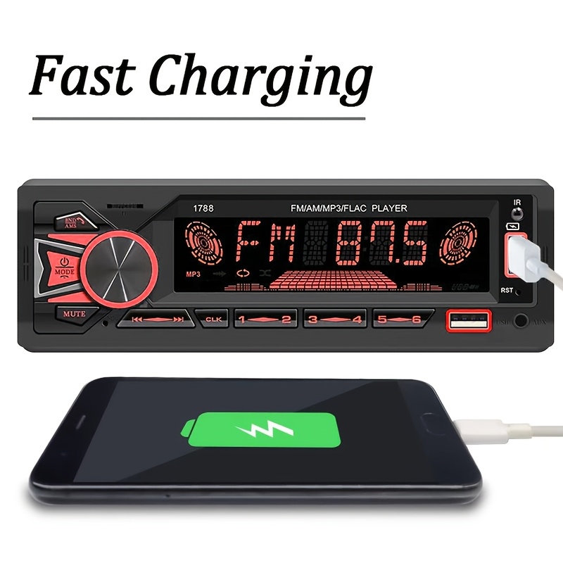 1DIN In-Dash FM Car Radio Ster - Audio Without Music recension och pris